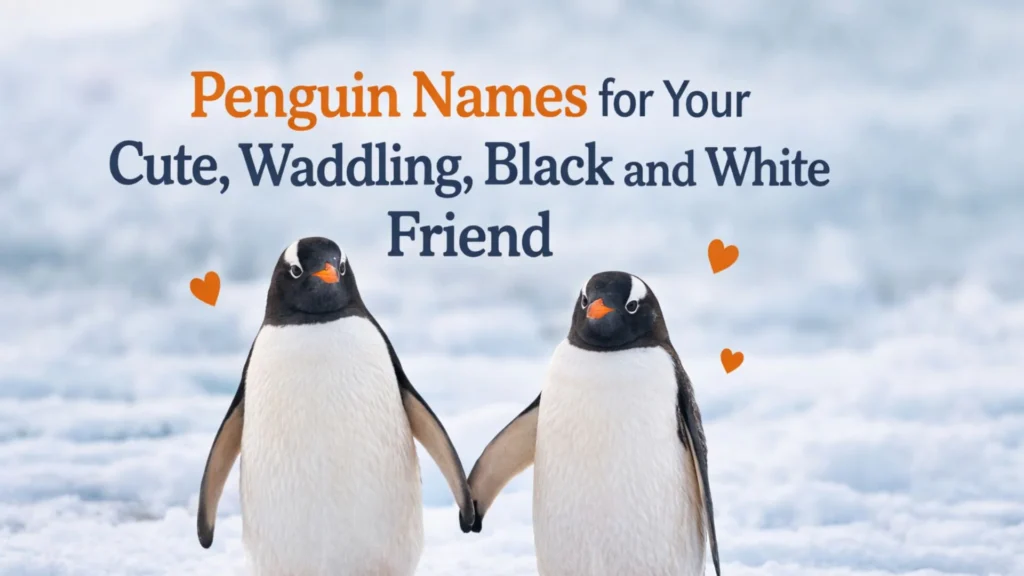 Penguin Names for Your Cute, Waddling, Black and White Friend