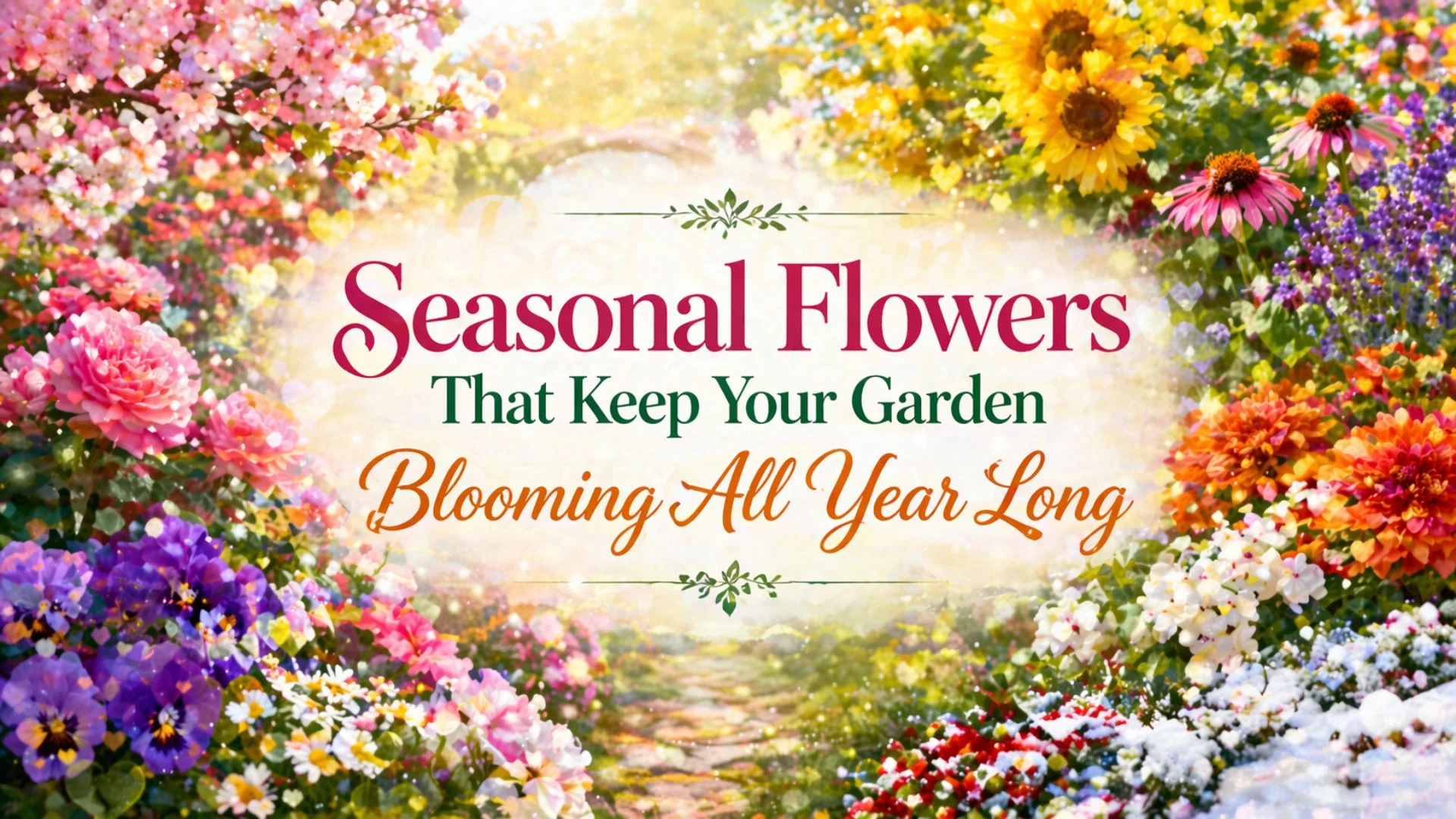 Seasonal Flowers That Keep Your Garden Blooming All Year Long