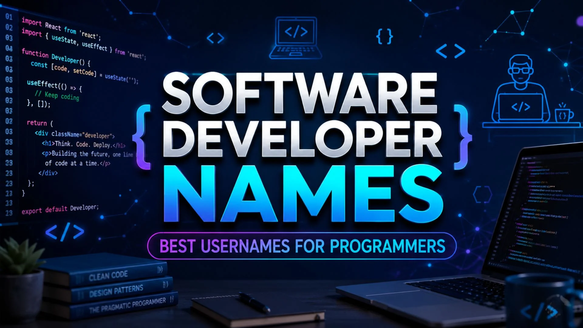 Software Developer Names Best Usernames for Programmers