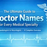 The Ultimate Guide to Doctor Names for Every Medical Specialty