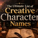 The Ultimate List of Creative Character Names