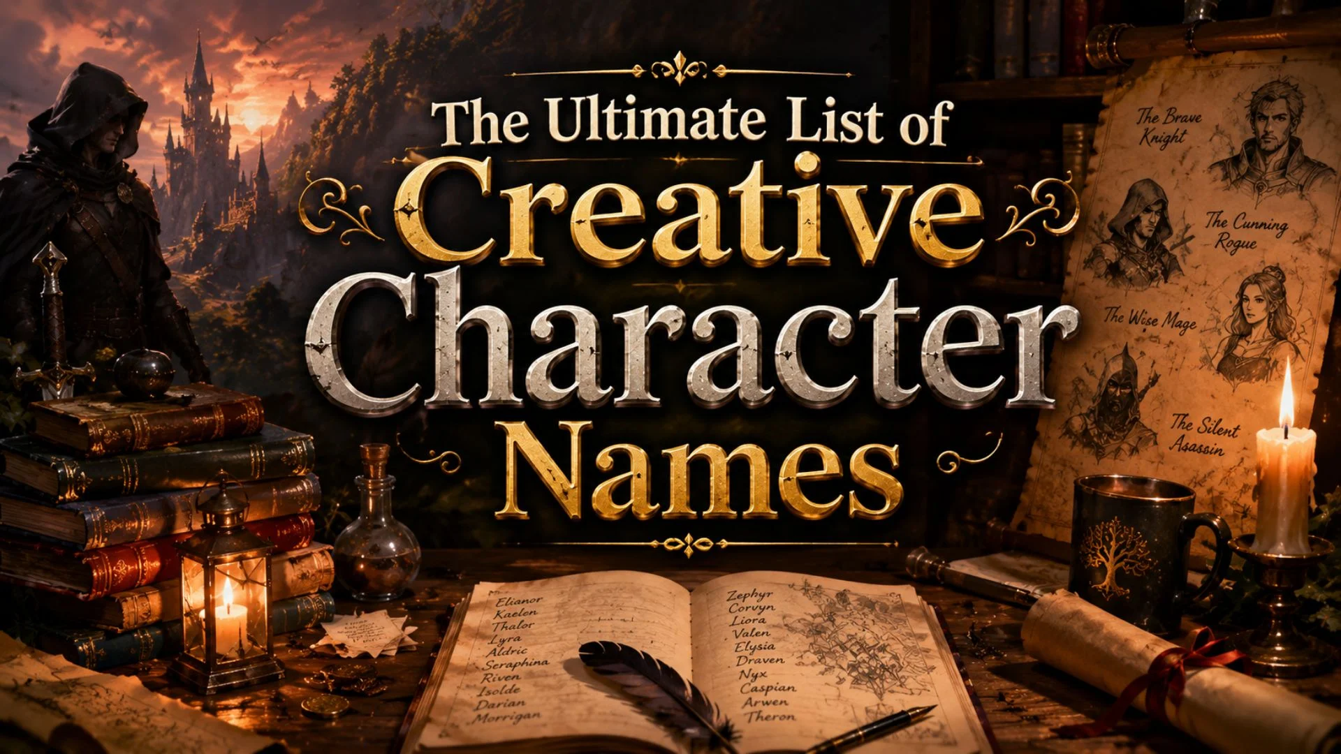 The Ultimate List of Creative Character Names