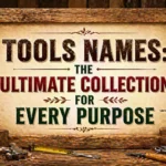 Tools Names The Ultimate Collection for Every Purpose