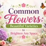 Common Flowers Beautiful Varieties to Brighten Any Space