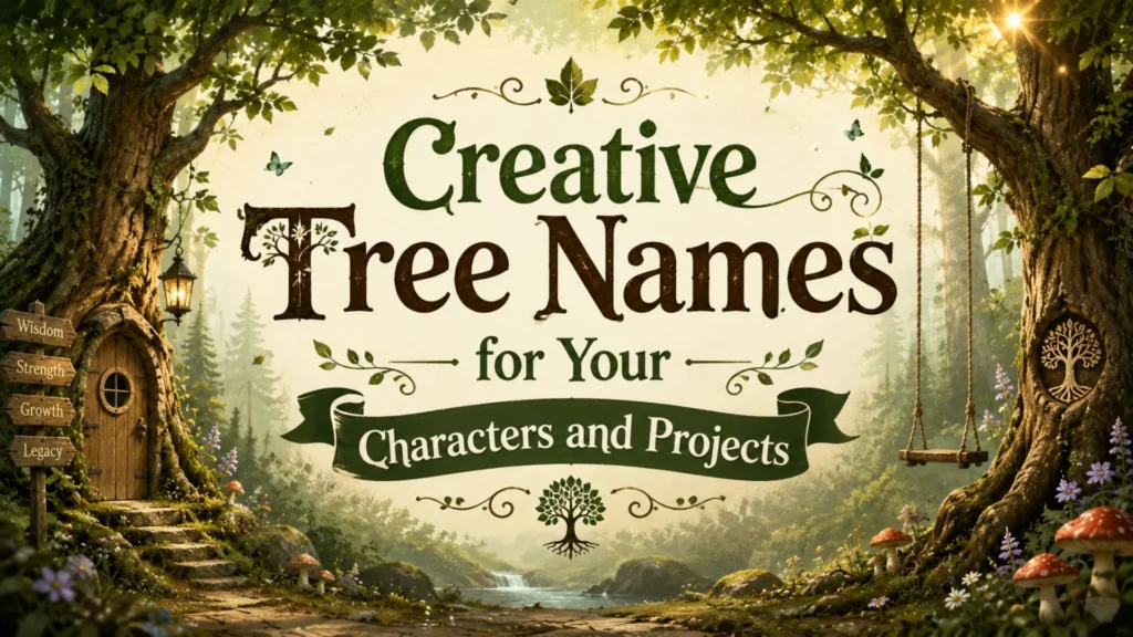 Creative Tree Names for Your Characters and Projects