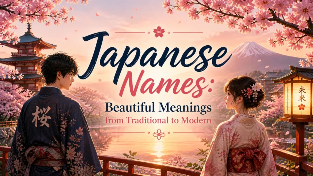 Japanese Names Beautiful Meanings from Traditional to Modern