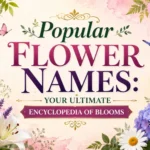 Popular Flower Names Your Ultimate Encyclopedia of Blooms