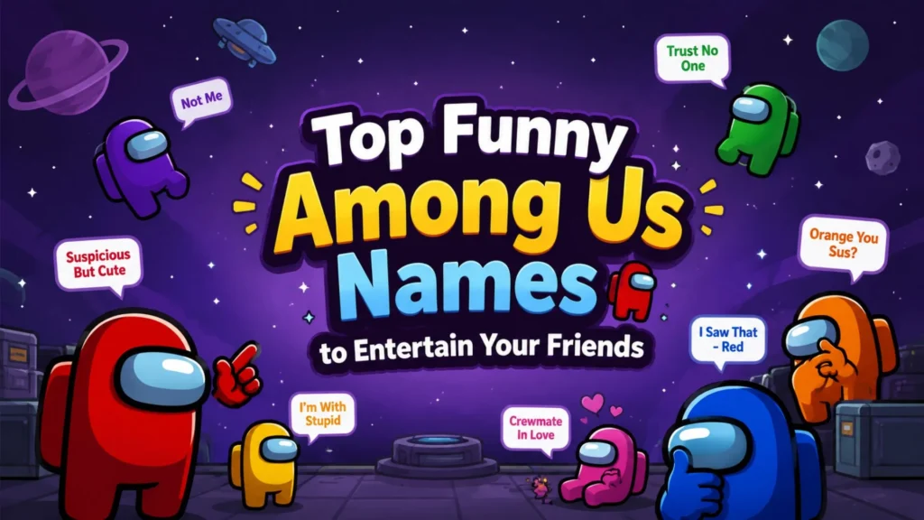 Top Funny Among Us Names to Entertain Your Friends