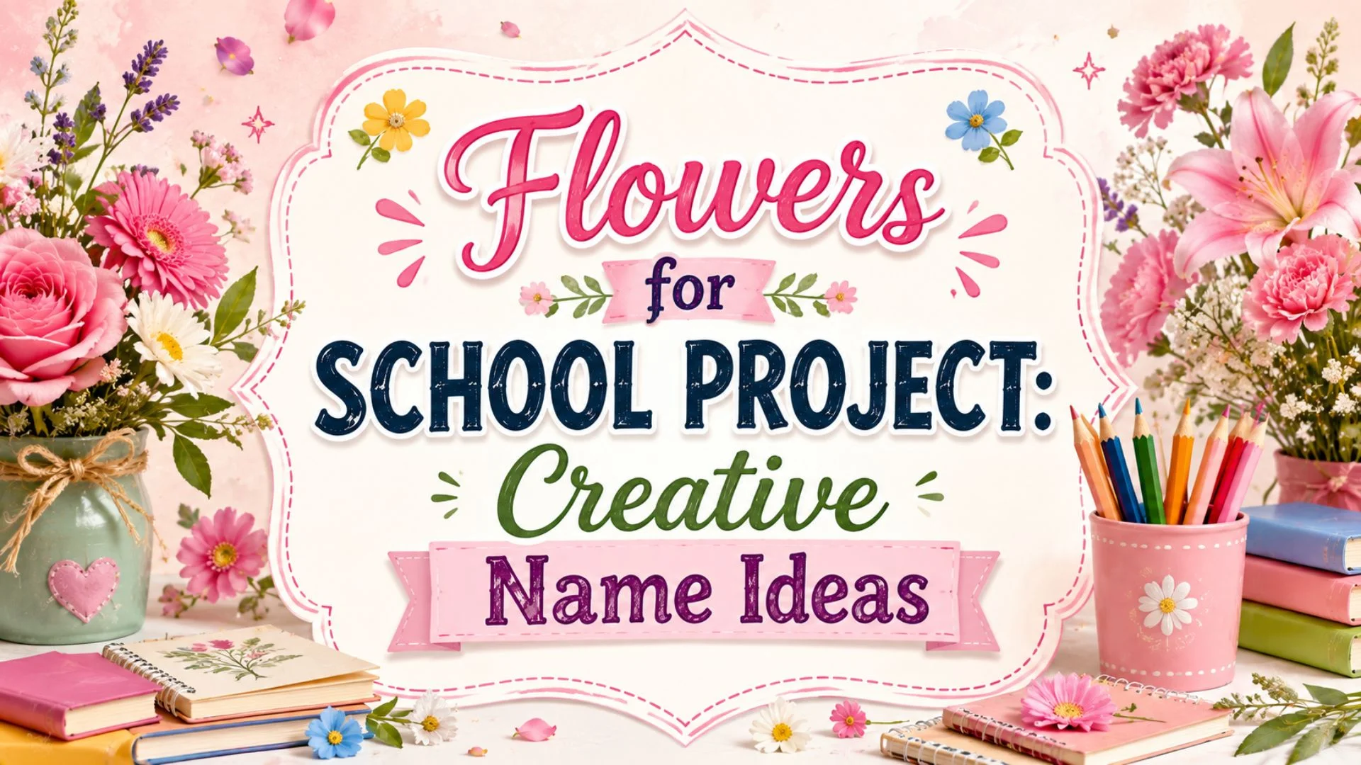 Flowers for School Project Creative Name Ideas