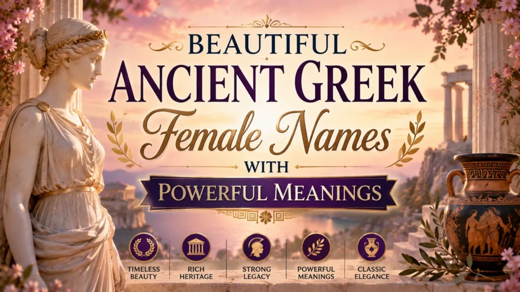 Beautiful Ancient Greek Female Names with Powerful Meanings
