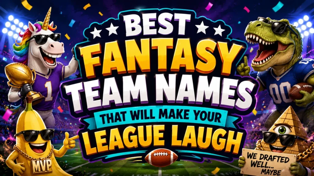 Best Fantasy Team Names That Will Make Your League Laugh