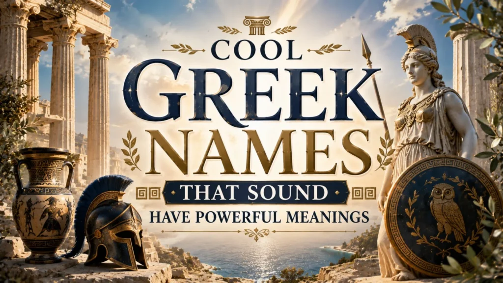 Cool Greek Names That Sound Have Powerful Meanings
