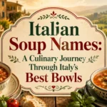 Italian Soup Names A Culinary Journey Through Italy's Best Bowls