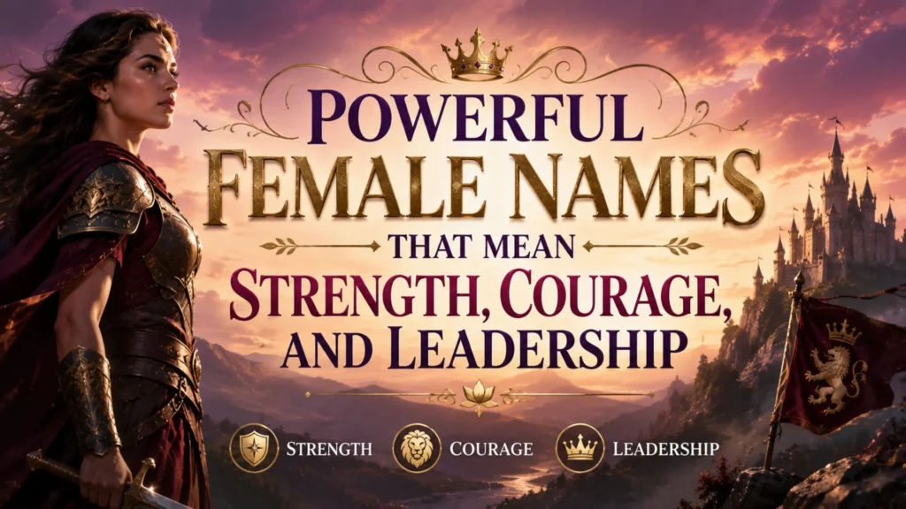 Powerful Female Names That Mean Strength and Leadership