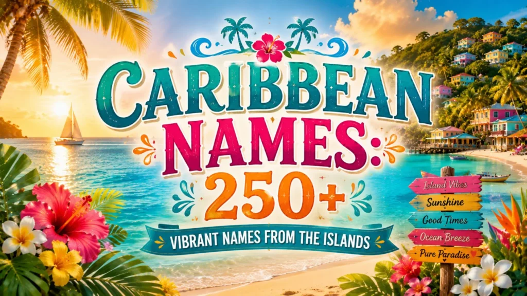 Caribbean Names 250+ Vibrant Names from the Islands