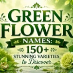 Green Flower Names 150+ Stunning Varieties to Discover