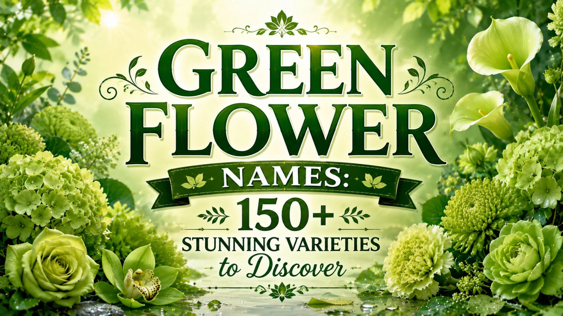 Green Flower Names 150+ Stunning Varieties to Discover