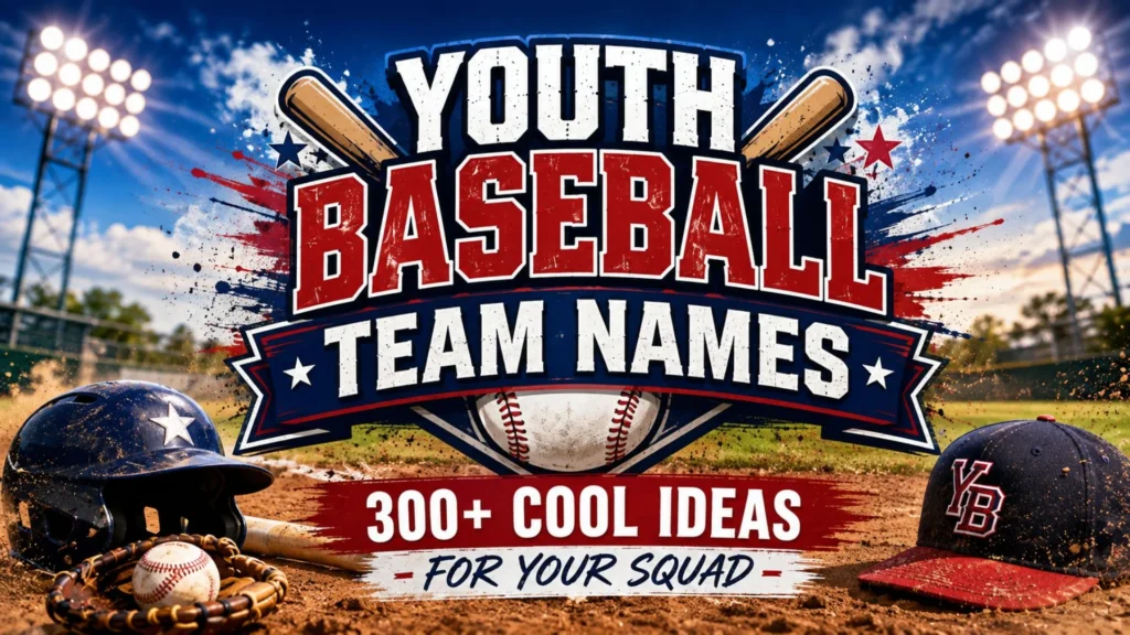 Youth Baseball Team Names 300+ Cool Ideas for Your Squad